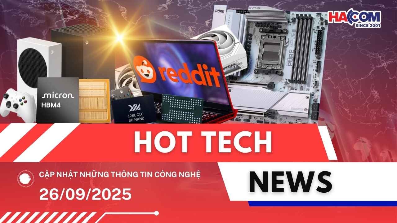 Bản tin công nghệ 26/09/2025