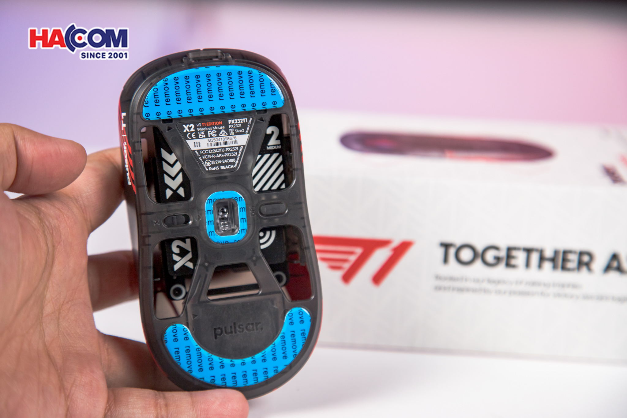 Chuột không dây Pulsar X2 v3 Size2 T1 Edition 9