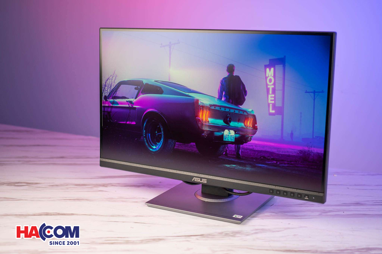 Màn hình ASUS ProArt 2K tự hào sở hữu độ phân giải 2560x1440 pixels trên tấm nền IPS