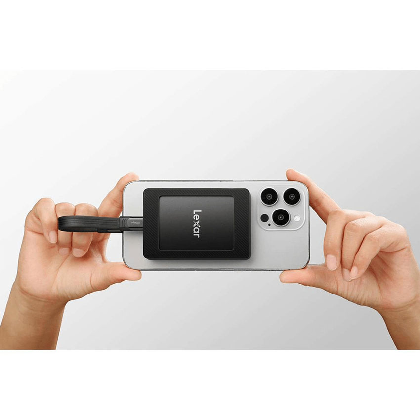 Ổ cứng di động Lexar SSD 1TB USB 3.2 Gen 2x2 Đọc 2000MB/s, ghi 1800MB/s - LSL500M001T-RNBNG 8