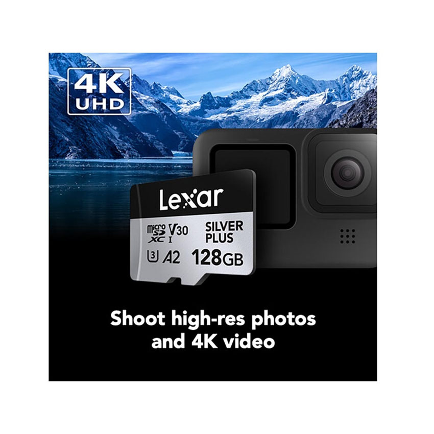 Thẻ nhớ Lexar 64GB Professional SILVER PLUS microSDXC - LMSSIPL064G-BNANG 4
