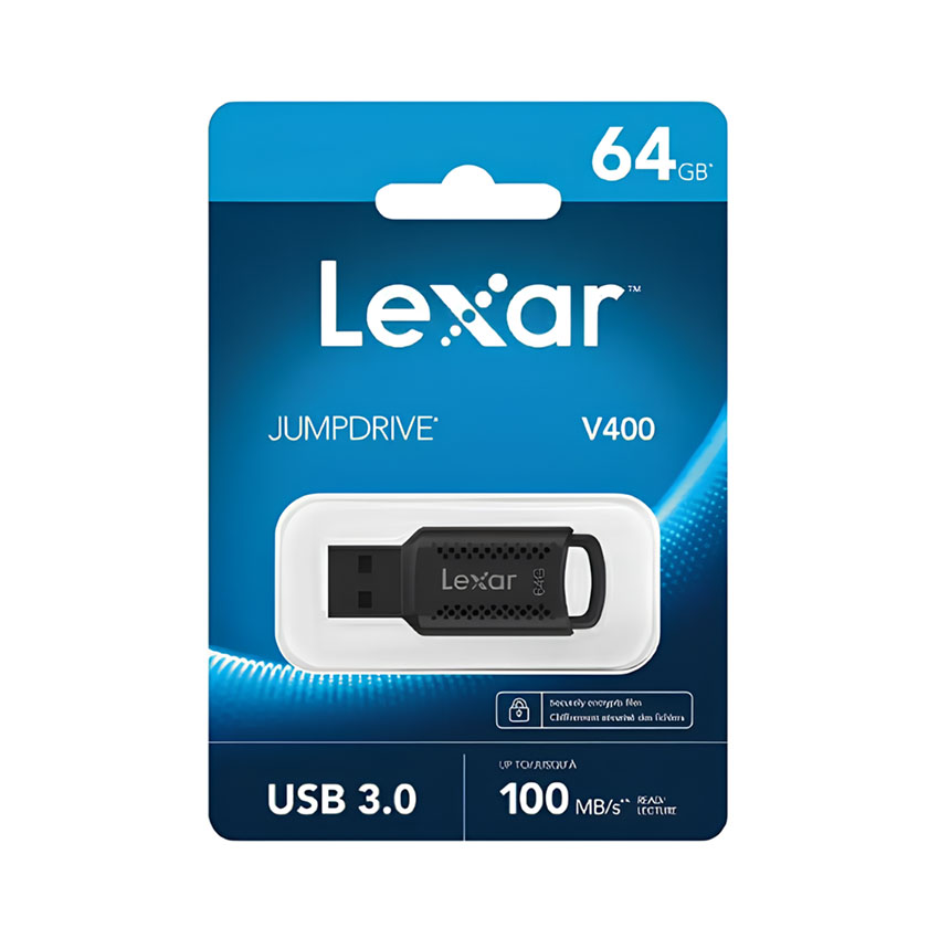 USB Lexar 64GB USB 3.2 Gen 1 V400 - LJDV400064G-BNBNG 3
