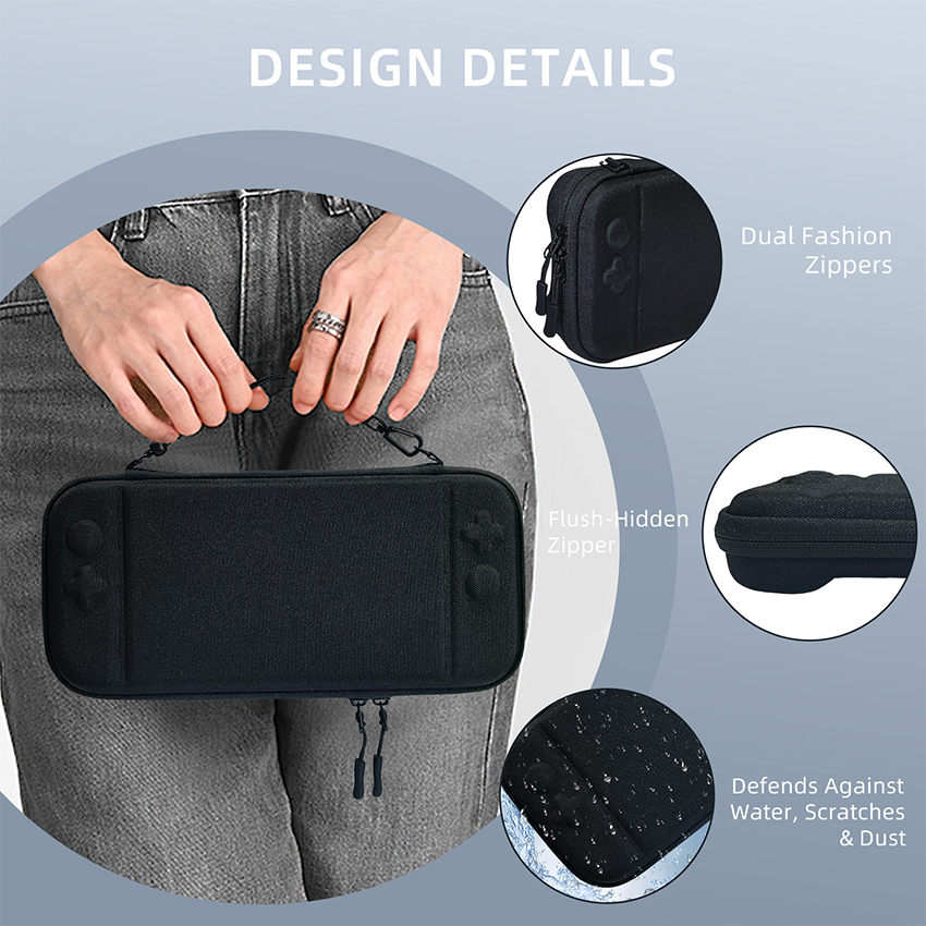 Bao đựng máy Nintendo Switch 2 màu đen JYS-NS2307 8