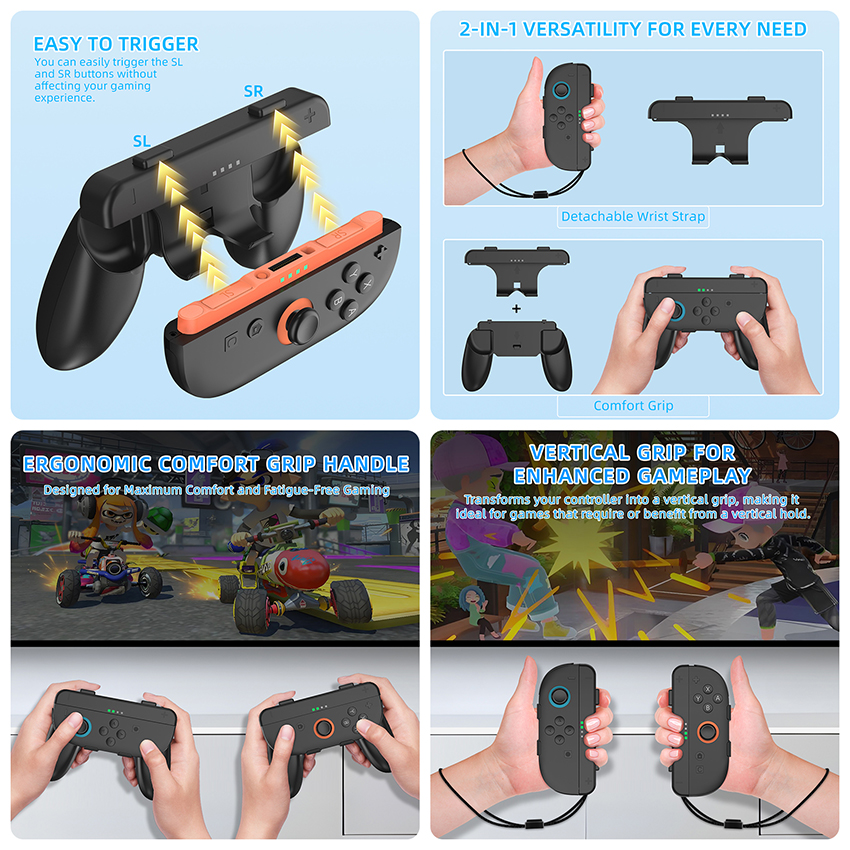 Combo phụ kiện 14 in 1 cho Nintendo Switch 2 JYS-NS2317 11