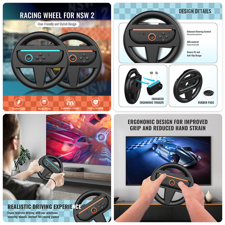 Combo phụ kiện 14 in 1 cho Nintendo Switch 2 JYS-NS2317 18