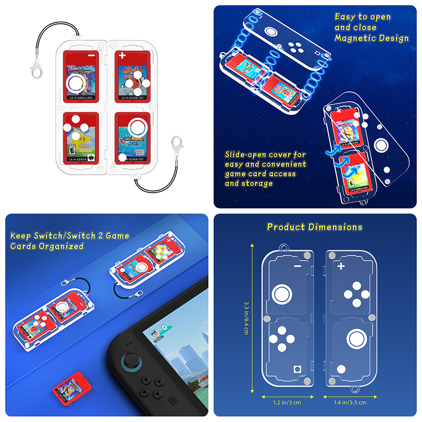 Combo phụ kiện 14 in 1 cho Nintendo Switch 2 JYS-NS2317 6