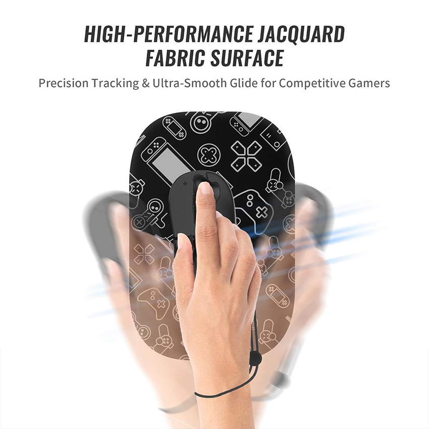 Vỏ nhựa hình dạng chuột máy tính Mouse for Joy-Con Switch 2 màu đen JYS-NS2313 13