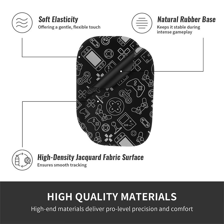 Vỏ nhựa hình dạng chuột máy tính Mouse for Joy-Con Switch 2 màu đen JYS-NS2313 1