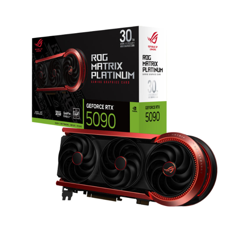 Card màn hình Asus RTX 5090 Matrix Platinum GeForce RTX 5090 30TH ANNIVESARY LIMITED EDITION