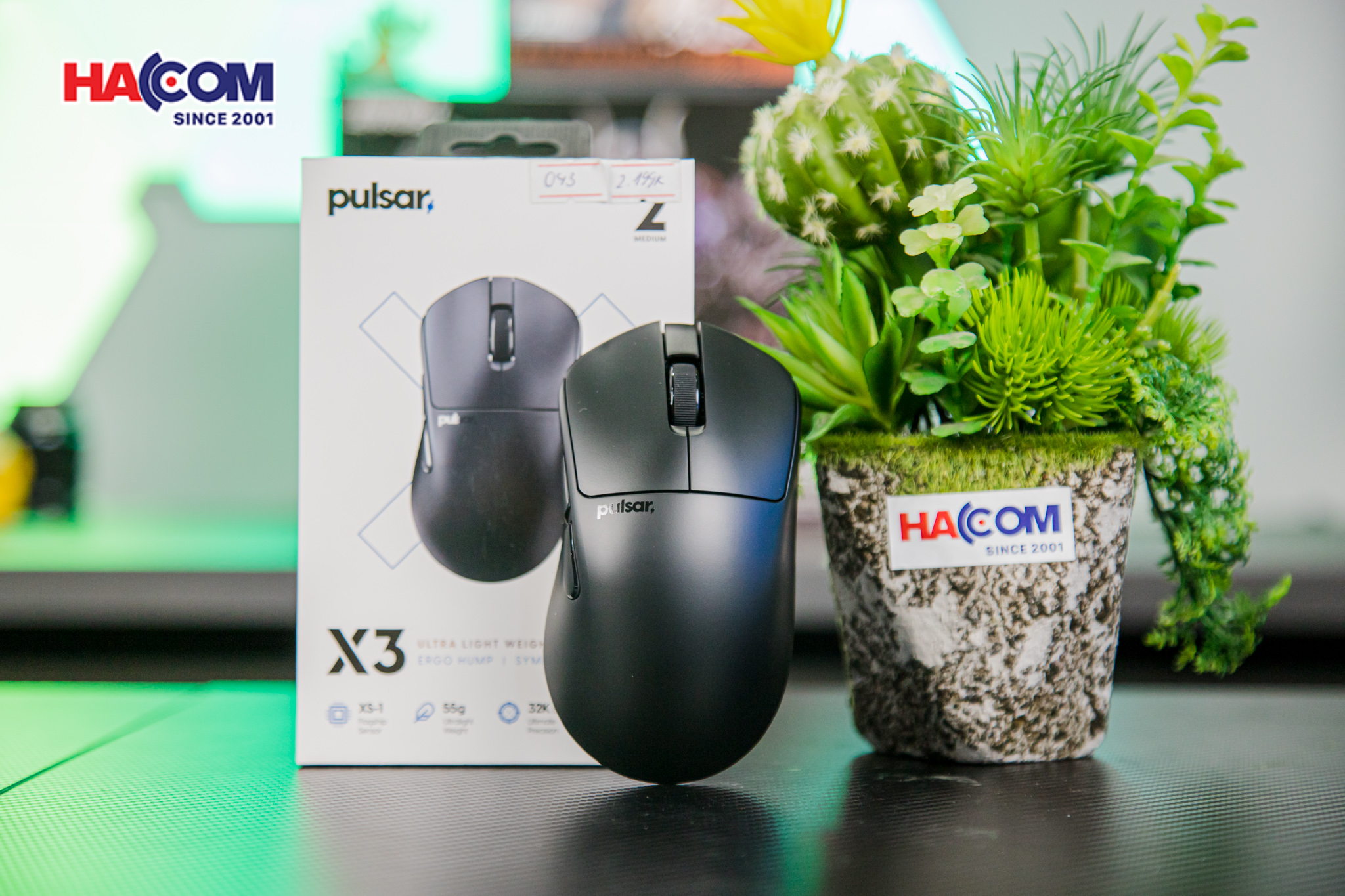 Chuột không dây Pulsar X3 Size2 Black_PX3R21 5