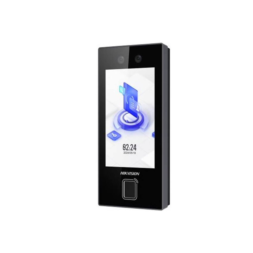 Máy chấm công, kiểm soát ra vào nhận diện khuôn mặt và vân tay HIKVISION DS-K1T344MBFWX-E1