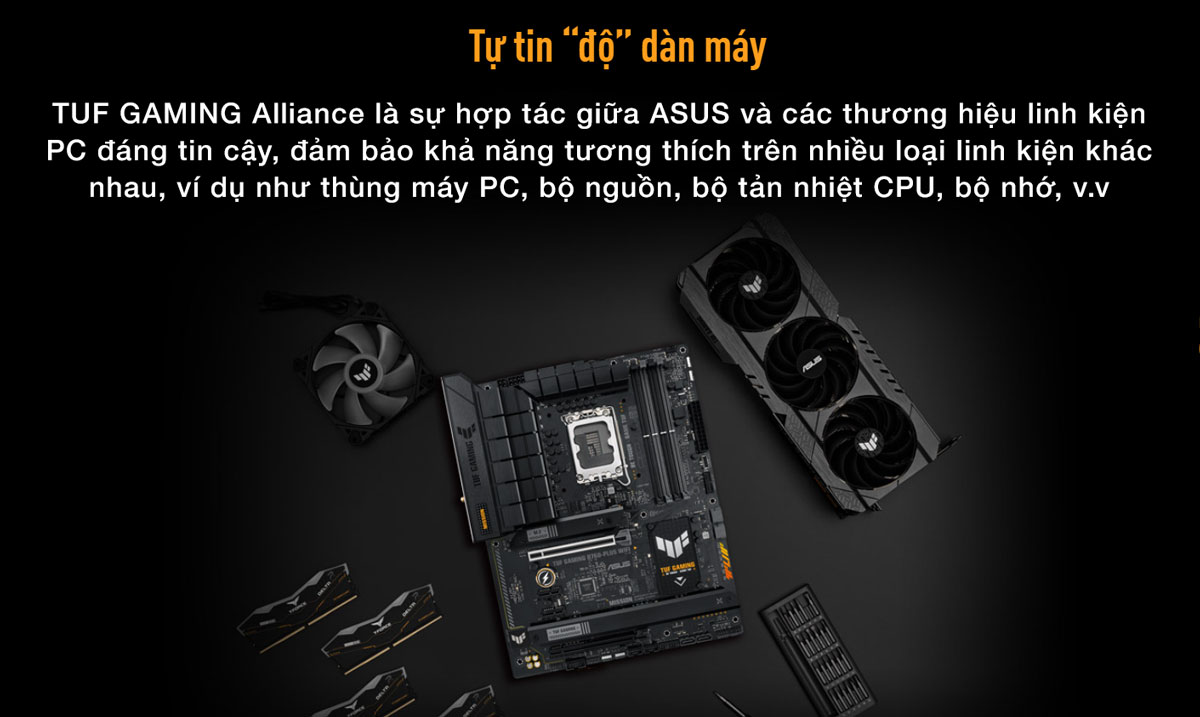 mainboard asus tuf gaming b760 plus wifi ddr5 hacom 2