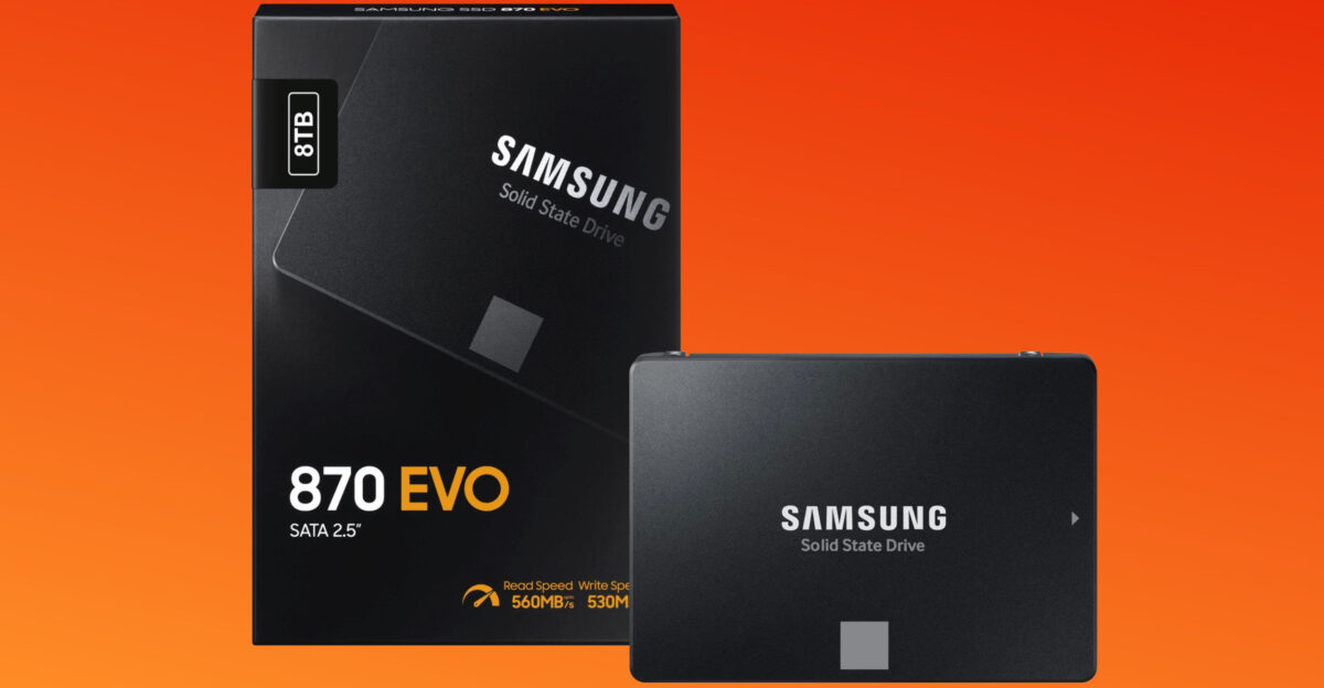 samsung 8tb model 870 evo sata ssd