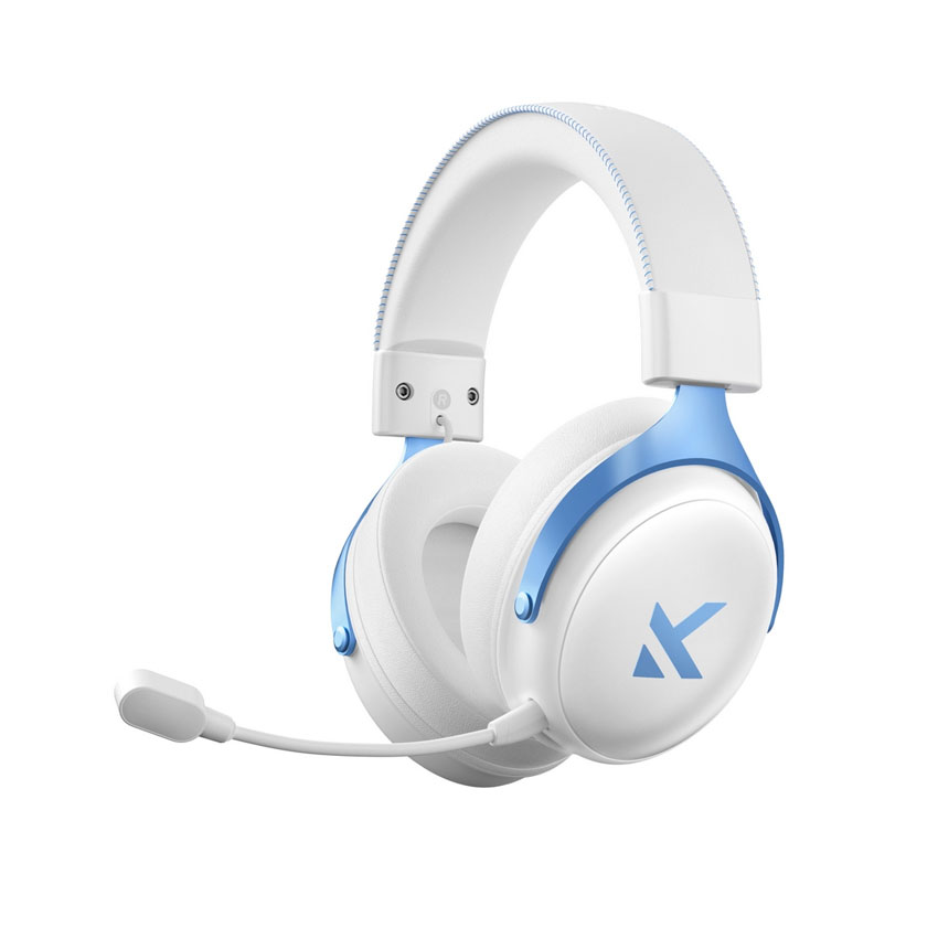 Tai nghe Gaming MCHOSE V9 Pro Wireless (Sky White) chính hãng