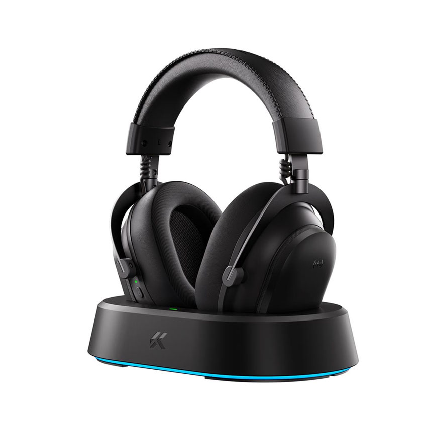 Tai nghe Gaming MCHOSE V9 Turbo+ Wireless (Steel Black) - Hình 2