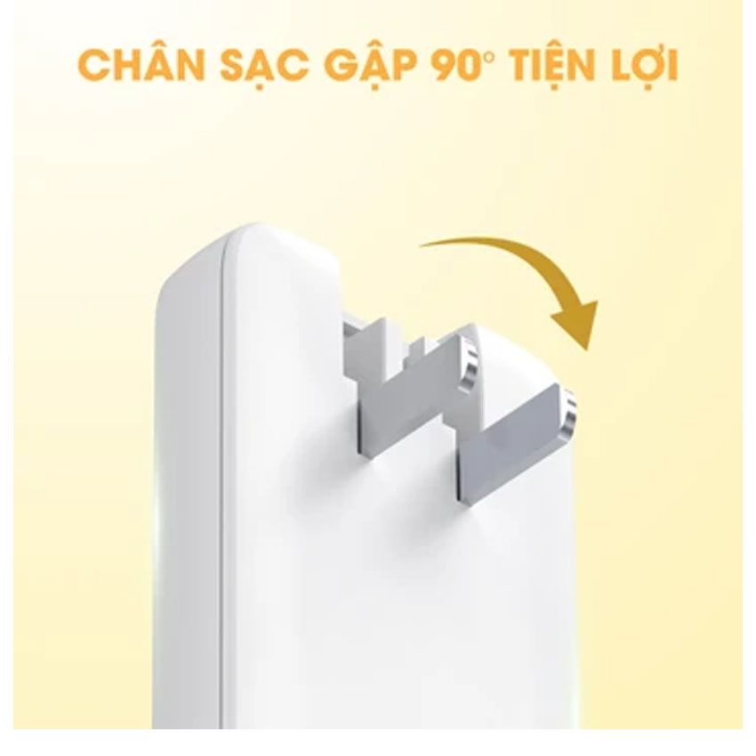 Sạc 9FIT Slim PD 65W 2C GaN White - 9A652C07W - Hình 6