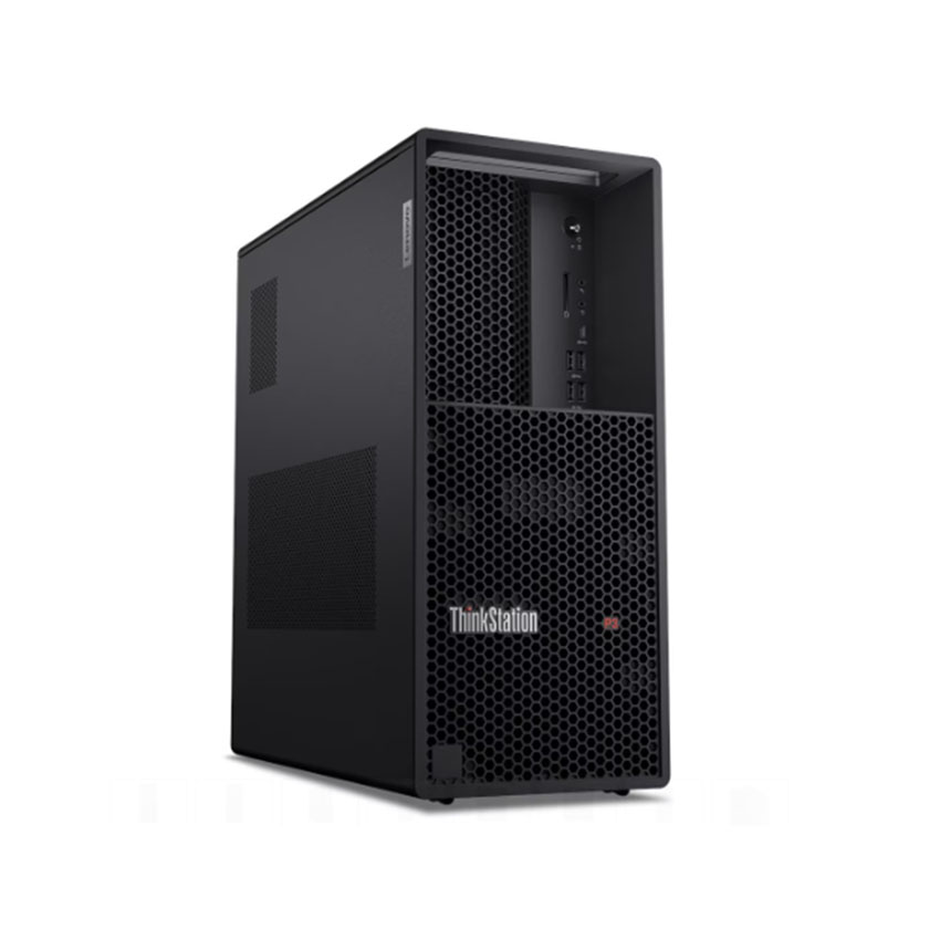 Workstation Lenovo ThinkStation P3 Tower Gen 2 30HT0088VA (Core Ultra 7 265/ 32GB DDR5/ 512GB SSD/ Key+Mouse/ Wifi + BT/ NoOS/ 3Y) chính hãng