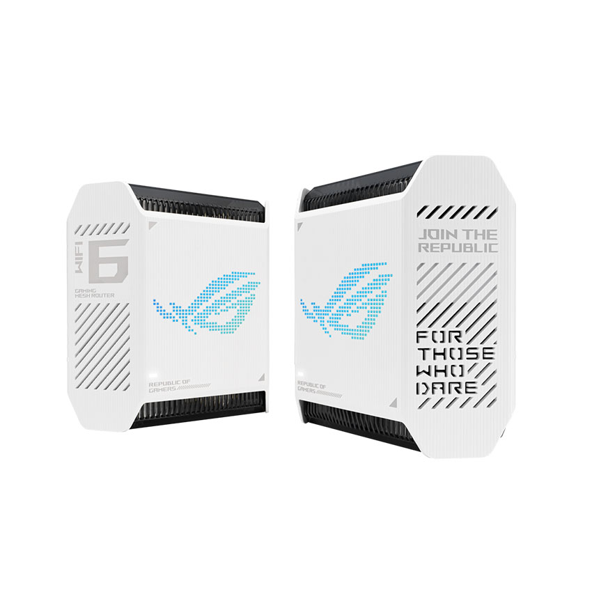 Bộ phát wifi mesh ASUS ROG Rapture GT6 W chuẩn AX11000 (Màu trắng) 1