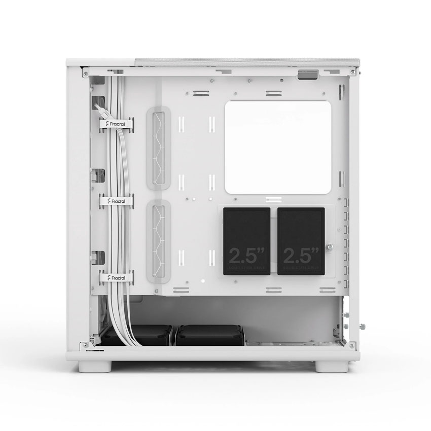 Vỏ Case Fractal Design Epoch White TG Clear tint (ATX/3fan) 1
