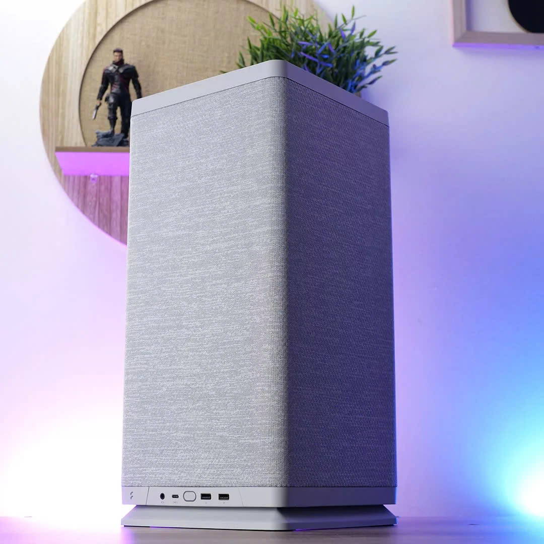 Vỏ Case Fractal Design Mood Light Gray (Mini ITX1fan) 25