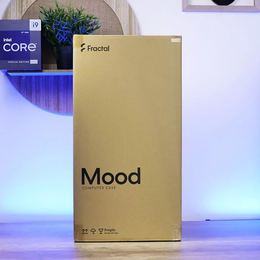 Vỏ Case Fractal Design Mood Light Gray (Mini ITX1fan) 14