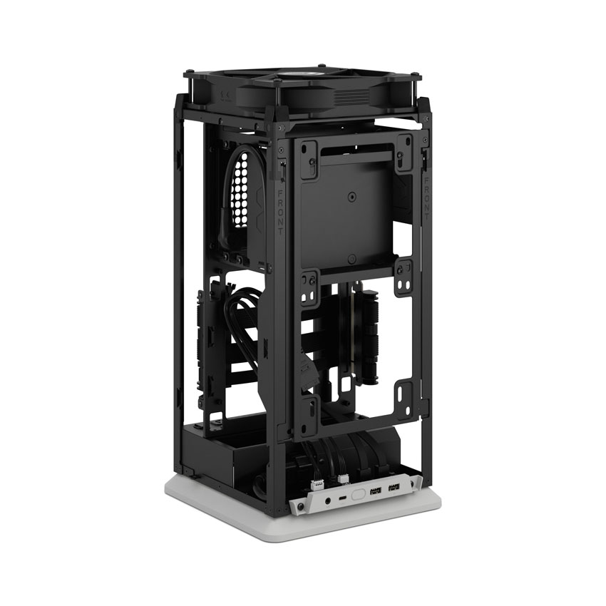 Vỏ Case Fractal Design Mood Light Gray (Mini ITX/1fan) 7