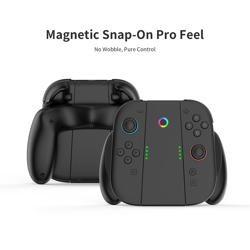 Grip Sạc Joy Con Nintendo Switch 2 màu đen JYS-NS2287 17
