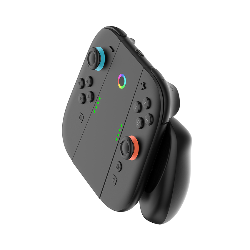 Grip Sạc Joy Con Nintendo Switch 2 màu đen JYS-NS2287 1