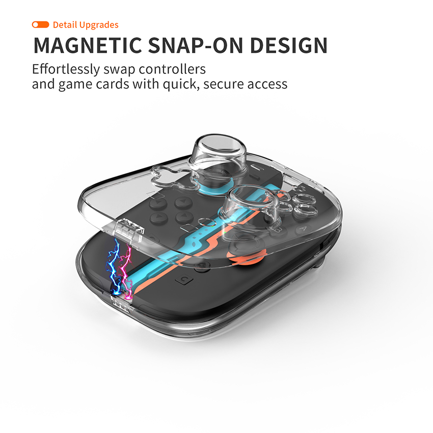 Ốp bảo vệ trong suốt for Joy-Con Switch 2 JYS-NS2311 7