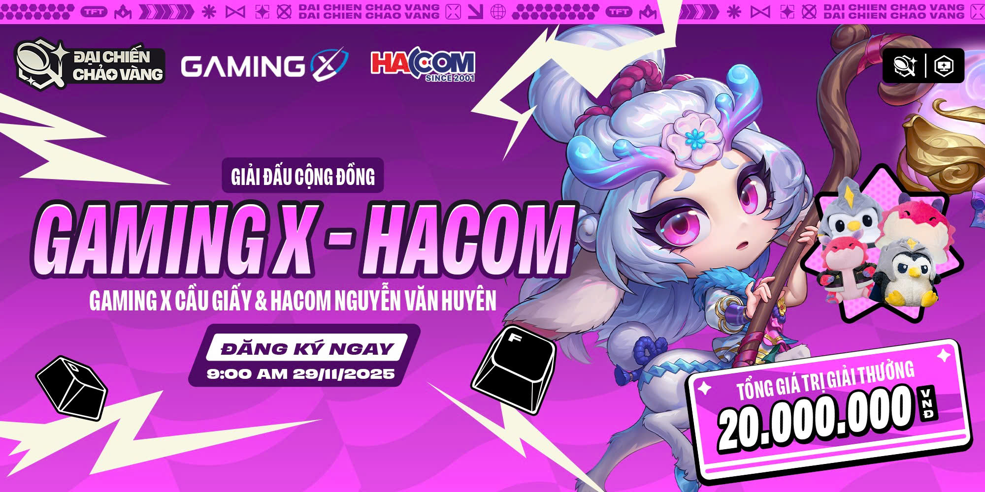 the thao dien tu hacom giai dau tft 9