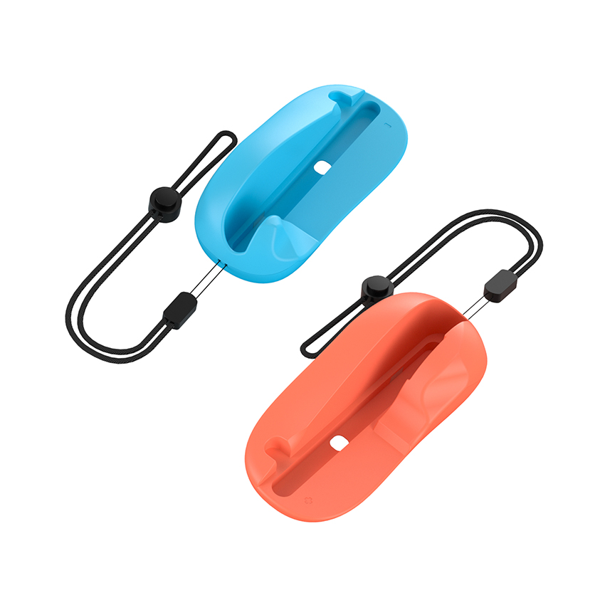 Vỏ nhựa hình dạng chuột máy tính Mouse for Joy-Con Switch 2 màu xanh pha cam JYS-NS2296-V3 1