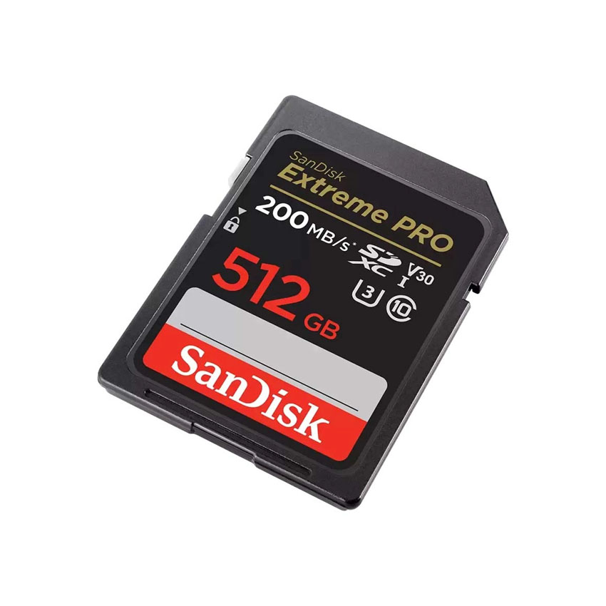 Thẻ nhớ Sandisk 512GB SDXC Extreme Pro, 200MB/s R SDSDXXD-512G-GN4IN - Hình 4