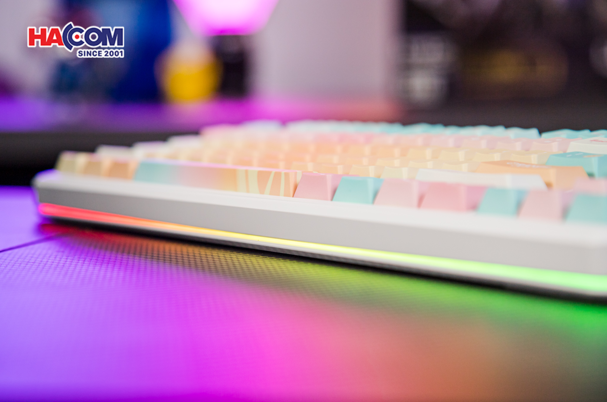 Bàn phím AULA F87 Pro V2 (3 Mode/ Orange Juice/ Meteor Ice Cream Switch) 15