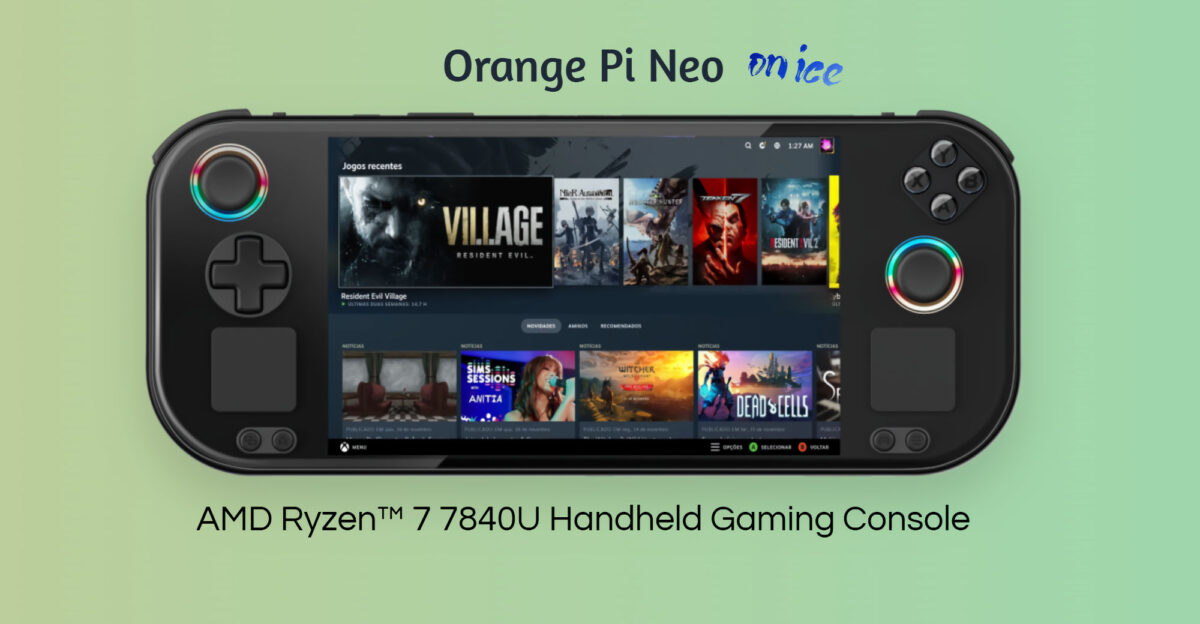 orange pi neo handheld