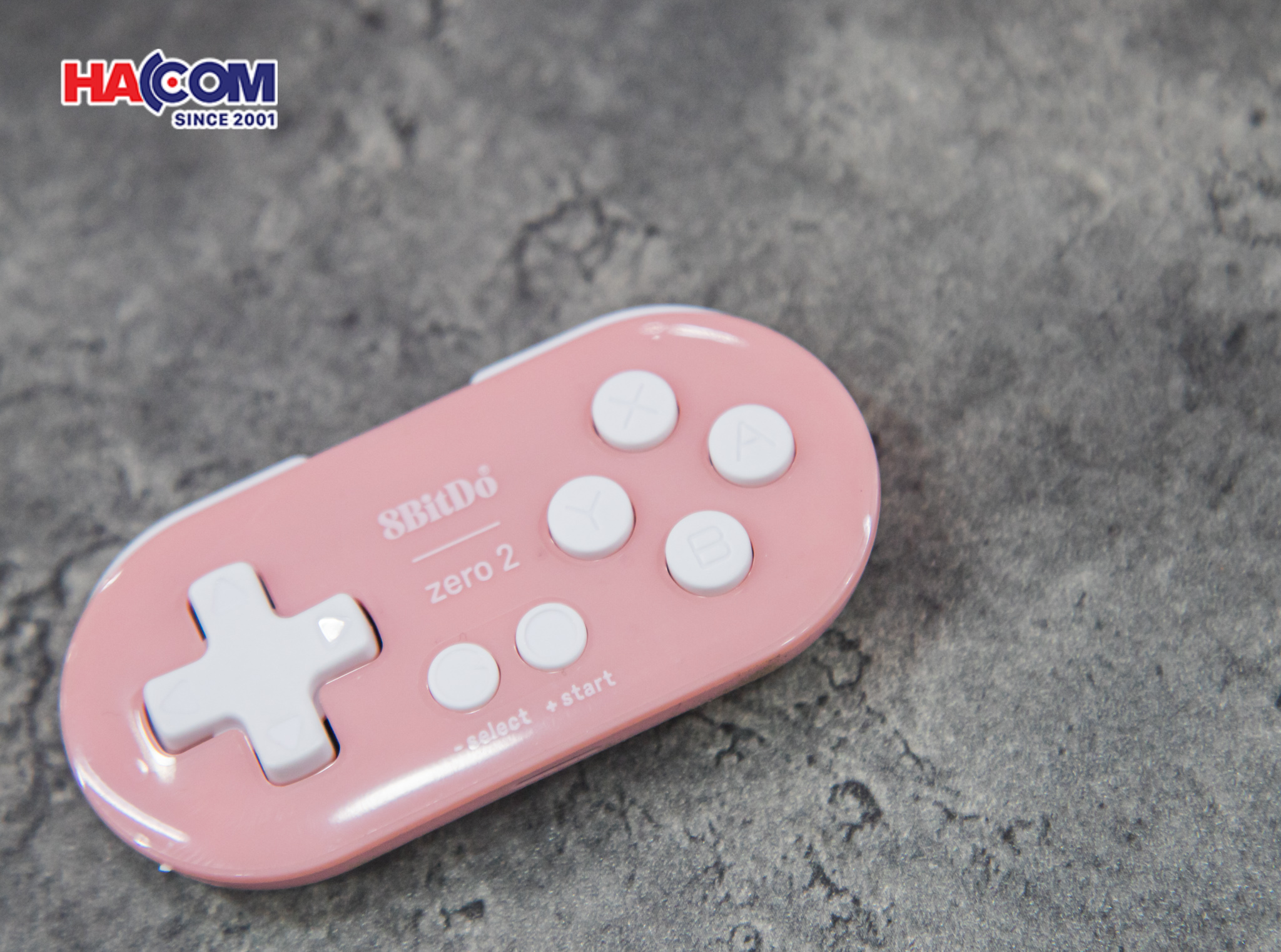 Tay cầm chơi game 8BitDo Zero 2 Bluetooth gamepad (Pink  edition) 6