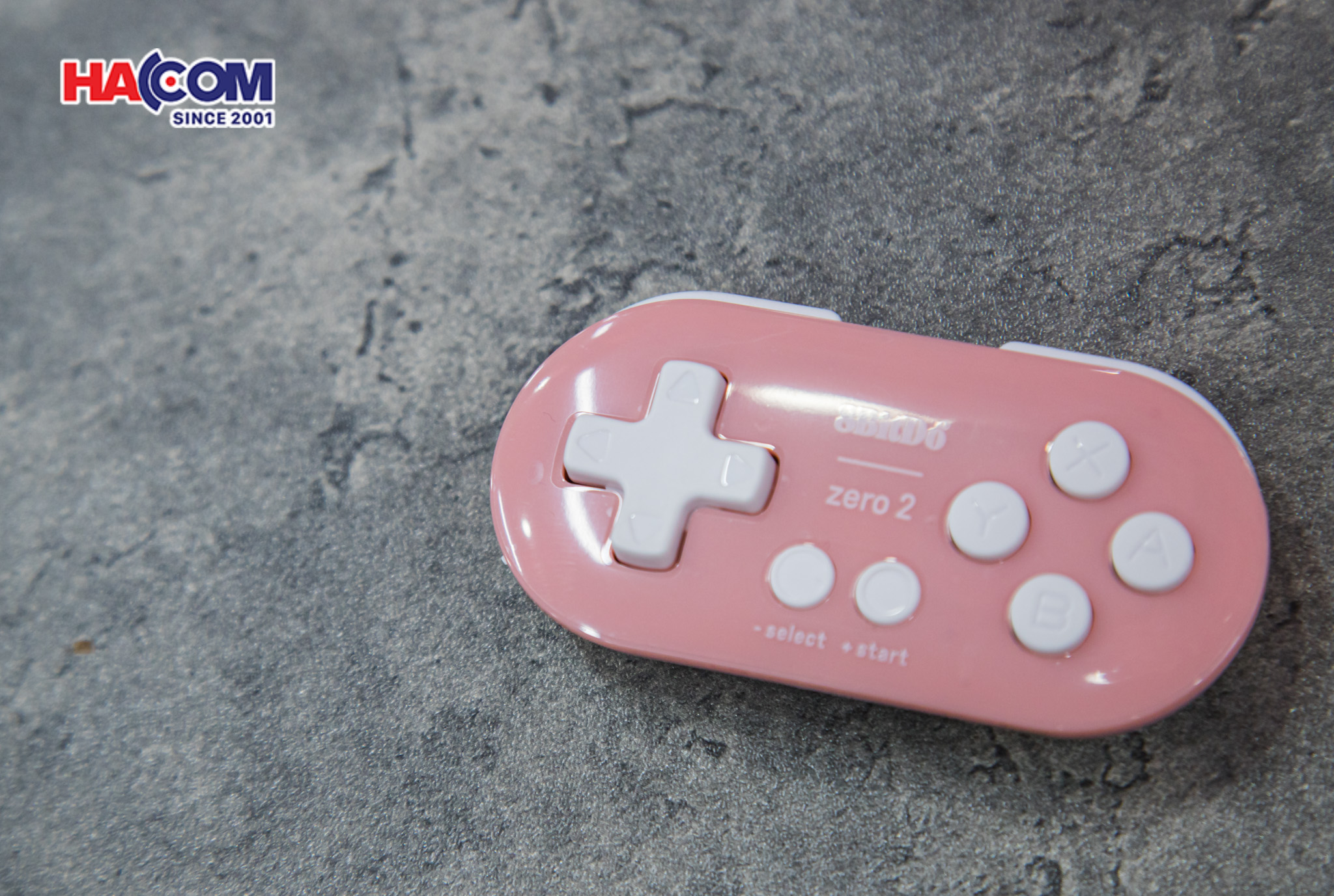 Tay cầm chơi game 8BitDo Zero 2 Bluetooth gamepad (Pink  edition) 7