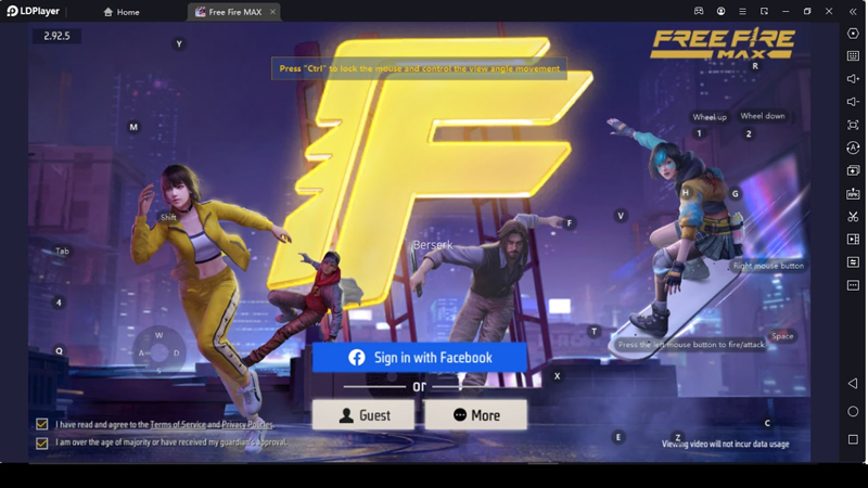 tai free fire tren may tinh game ban sung sinh ton hacom 1