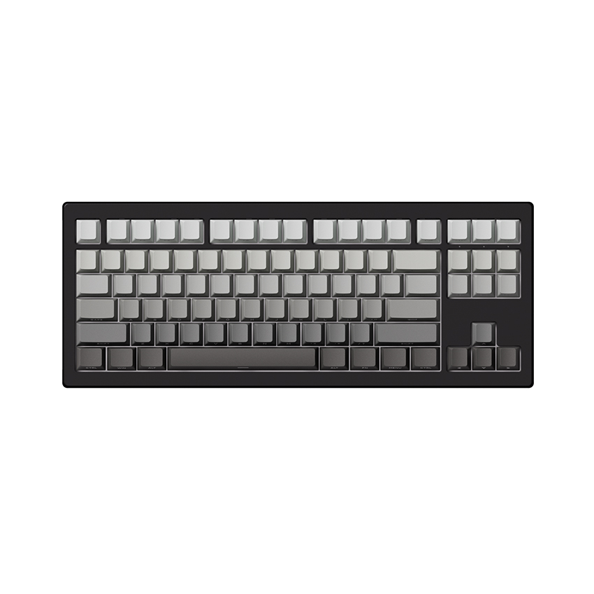 Bàn phím AKKO 5087 V3 Black&Gray Gradient Botany - Hình 1