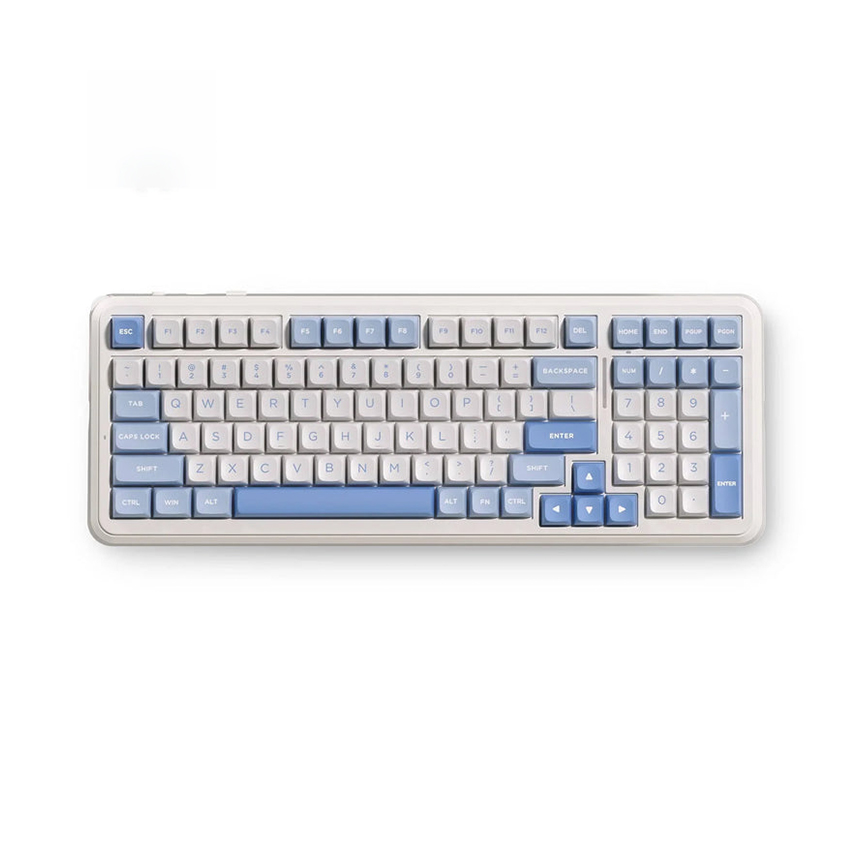 Bàn phím cơ MCHOSE K99 V3 Wireless (Sky Blue) chính hãng