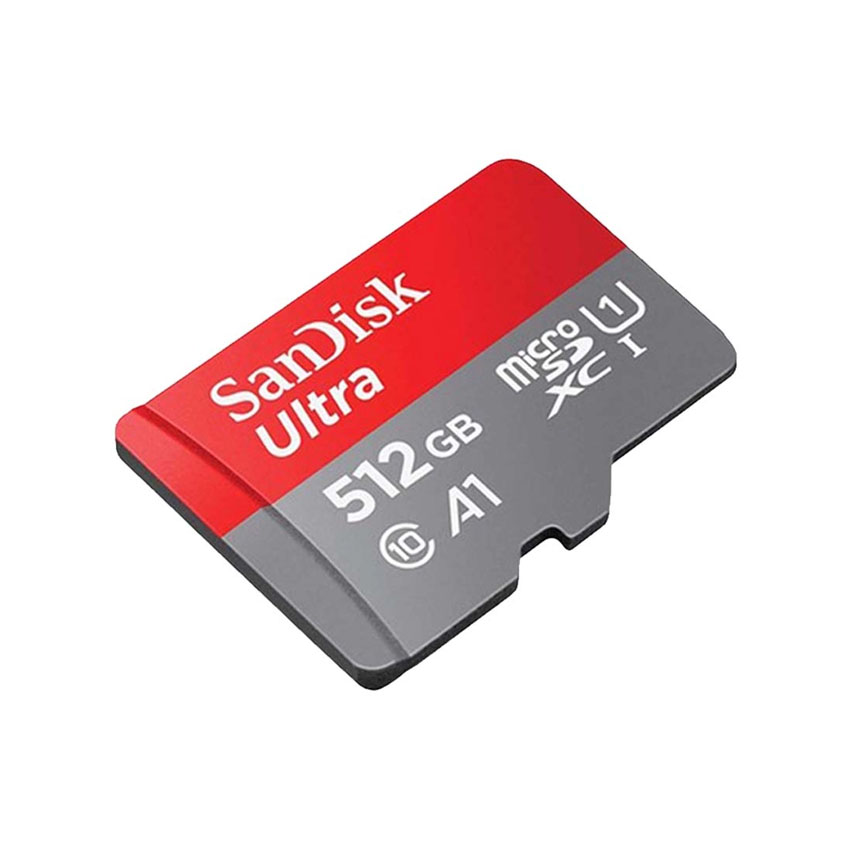 Thẻ nhớ SanDisk Ultra microSDXC, SQUAC 512GB, A1, C10, U1, UHS-I, 150MB/s R, 4x6 SDSQUAC-512G-GN6MN - Hình 3