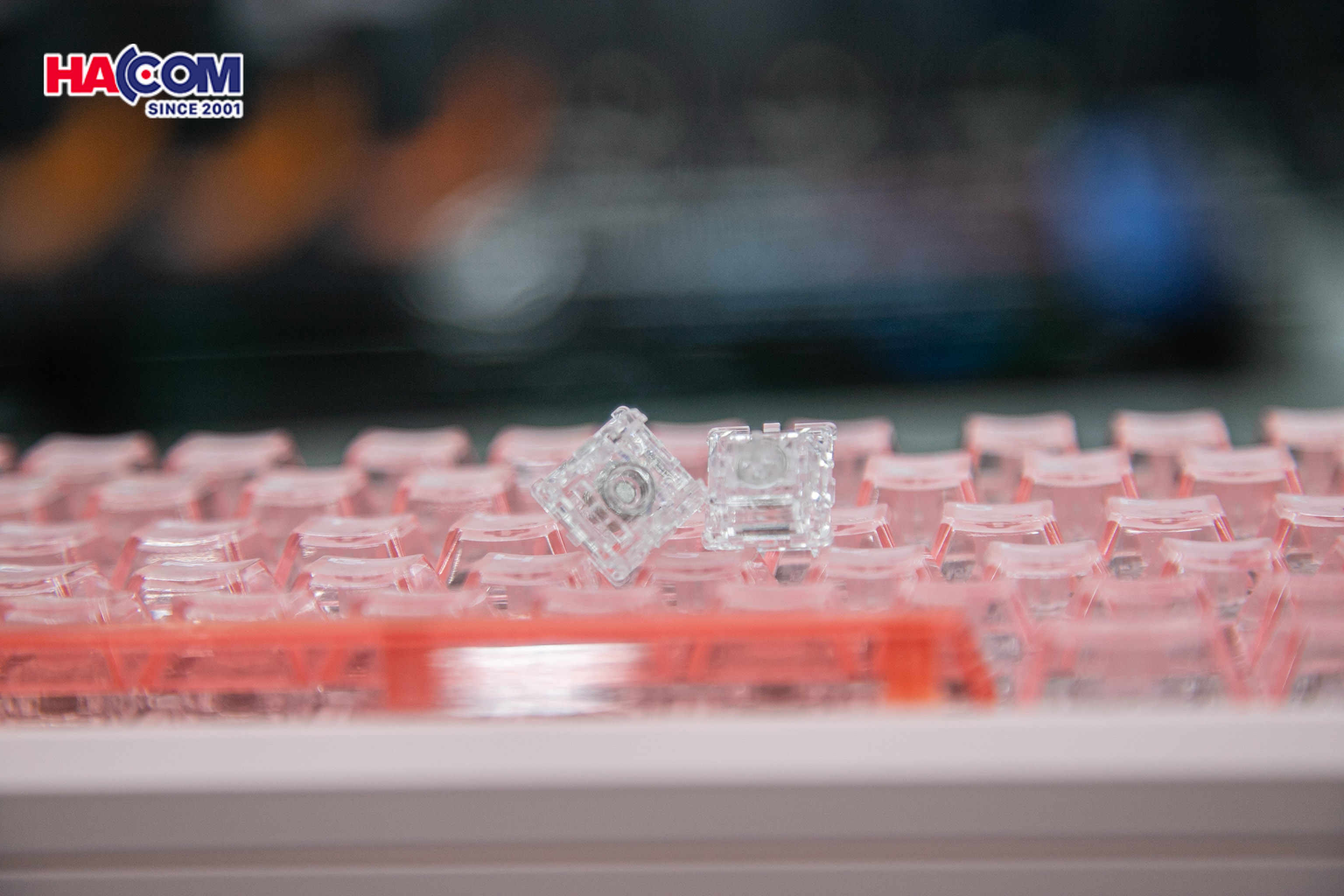 Bàn phím Gaming ATK RS7 Air, Switch Ice Blade - Pink 10
