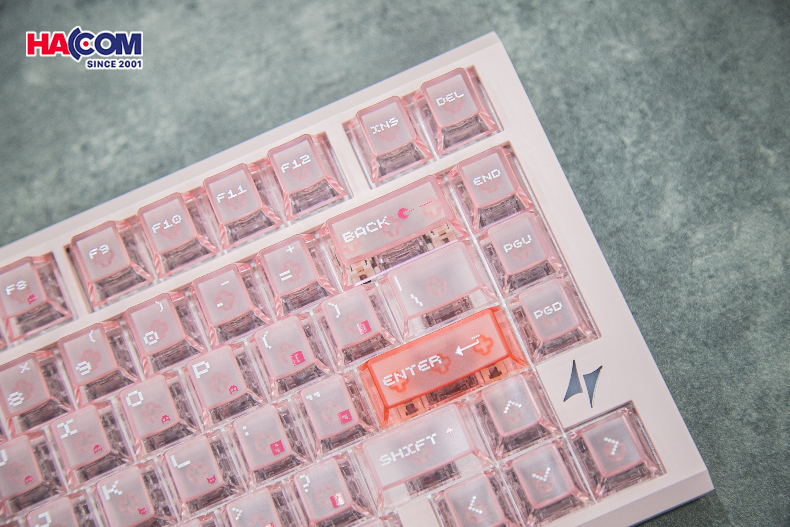 Bàn phím Gaming ATK RS7 Air, Switch Ice Blade - Pink - Hình 5