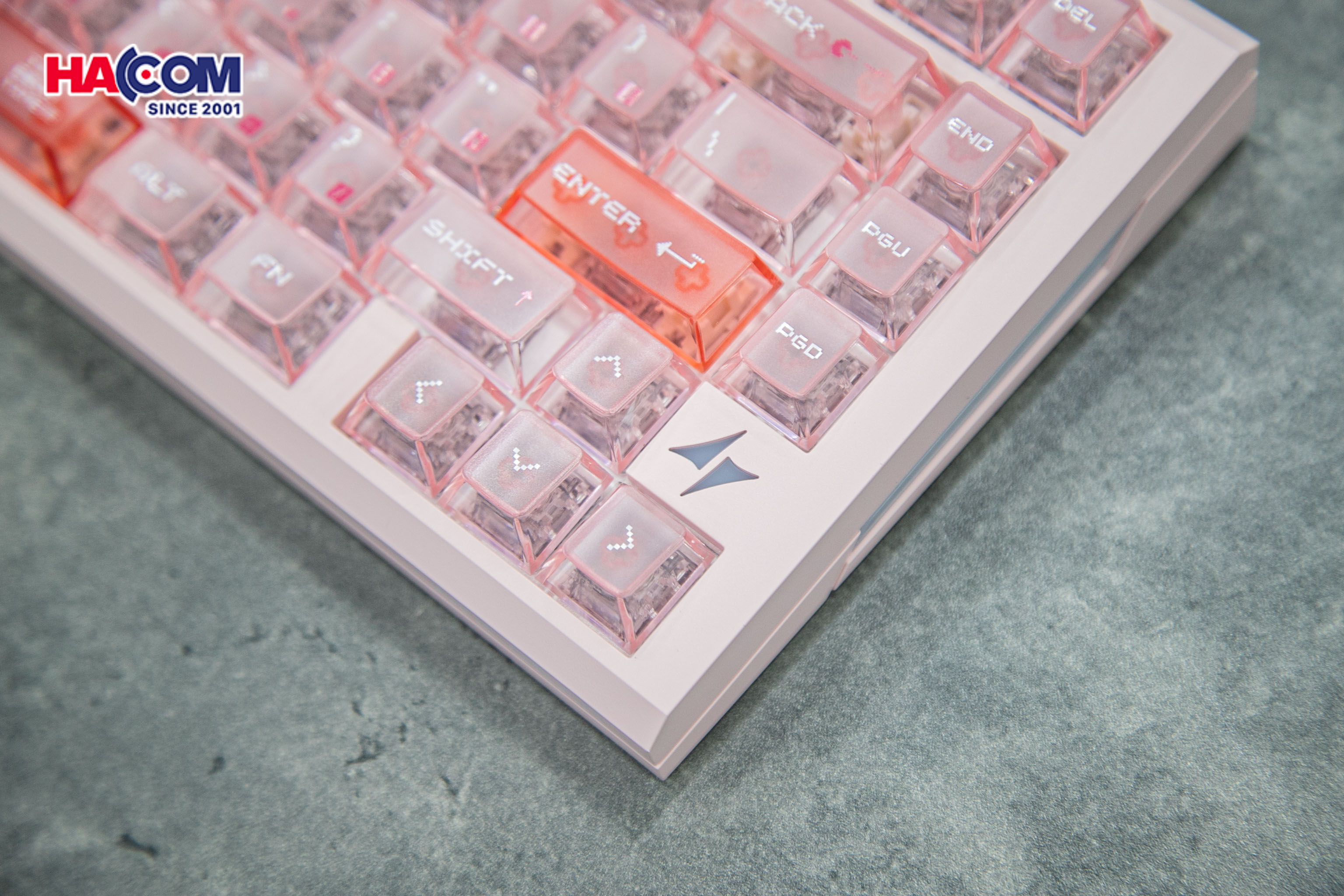 Bàn phím Gaming ATK RS7 Air, Switch Ice Blade - Pink - Hình 6