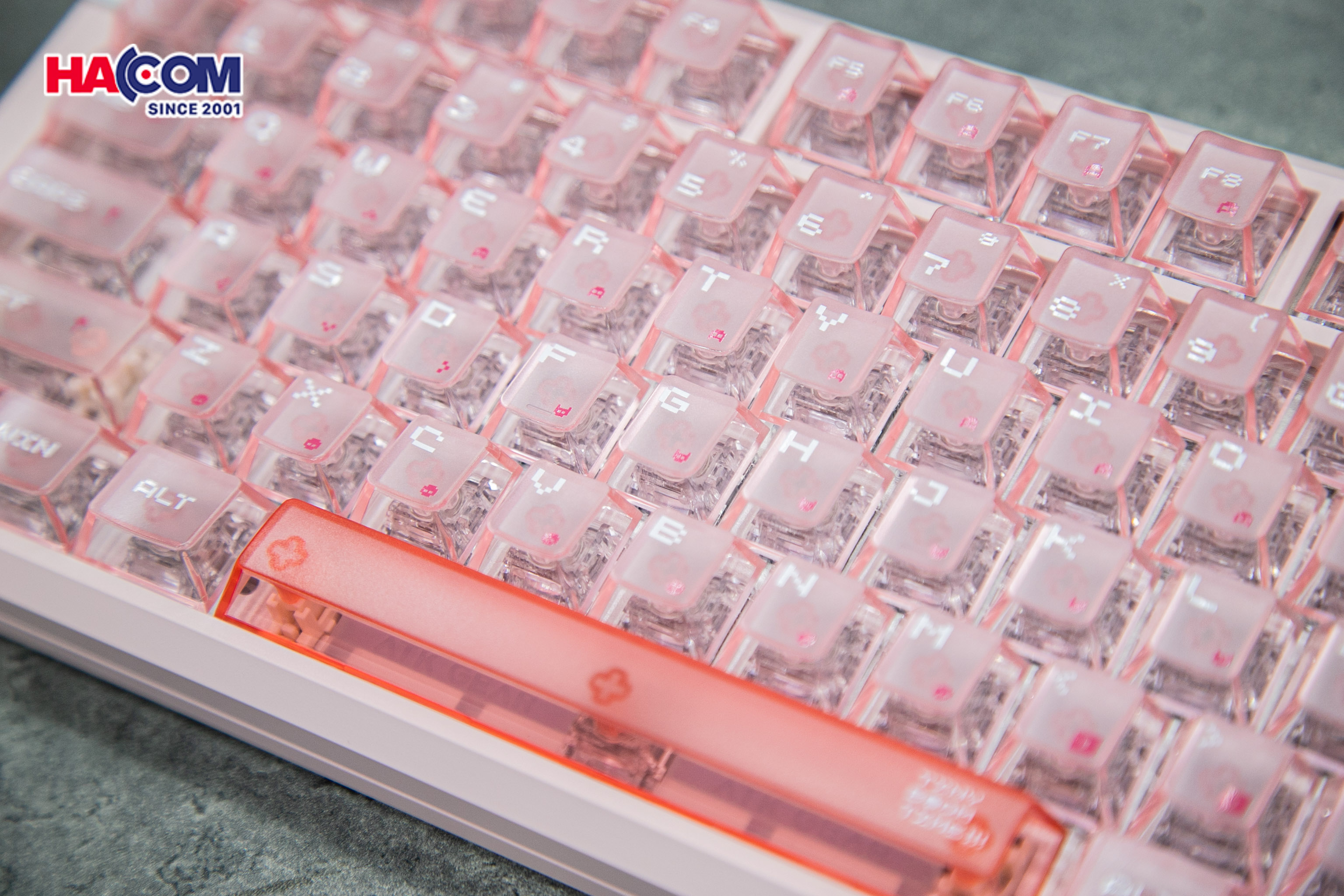 Bàn phím Gaming ATK RS7 Air, Switch Ice Blade - Pink - Hình 7
