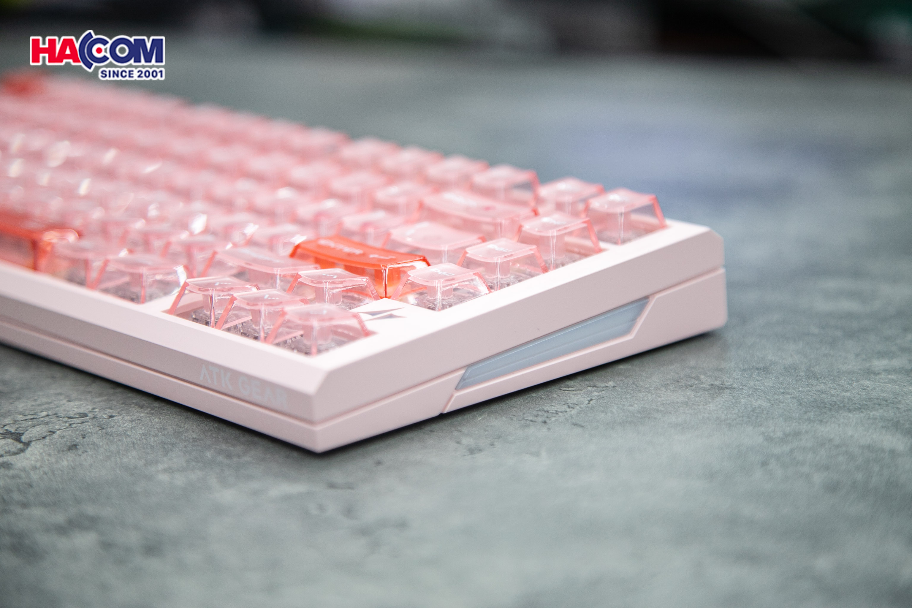 Bàn phím Gaming ATK RS7 Air, Switch Ice Blade - Pink - Hình 8