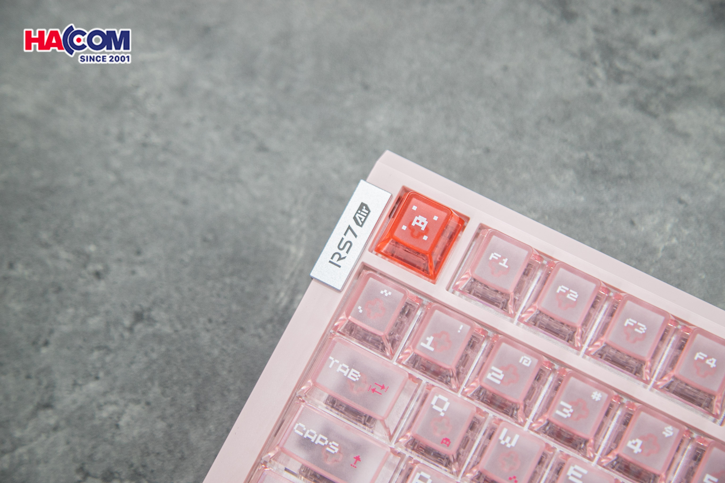 Bàn phím Gaming ATK RS7 Air, Switch Ice Blade - Pink 11