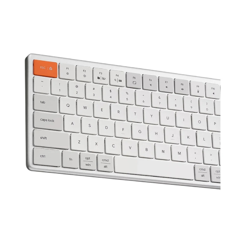 Bàn phím không dây HyperWork HyperOne Gen 3 Plus HPW-KB1-G3.PLUS-WHT Trắng - Hình 3