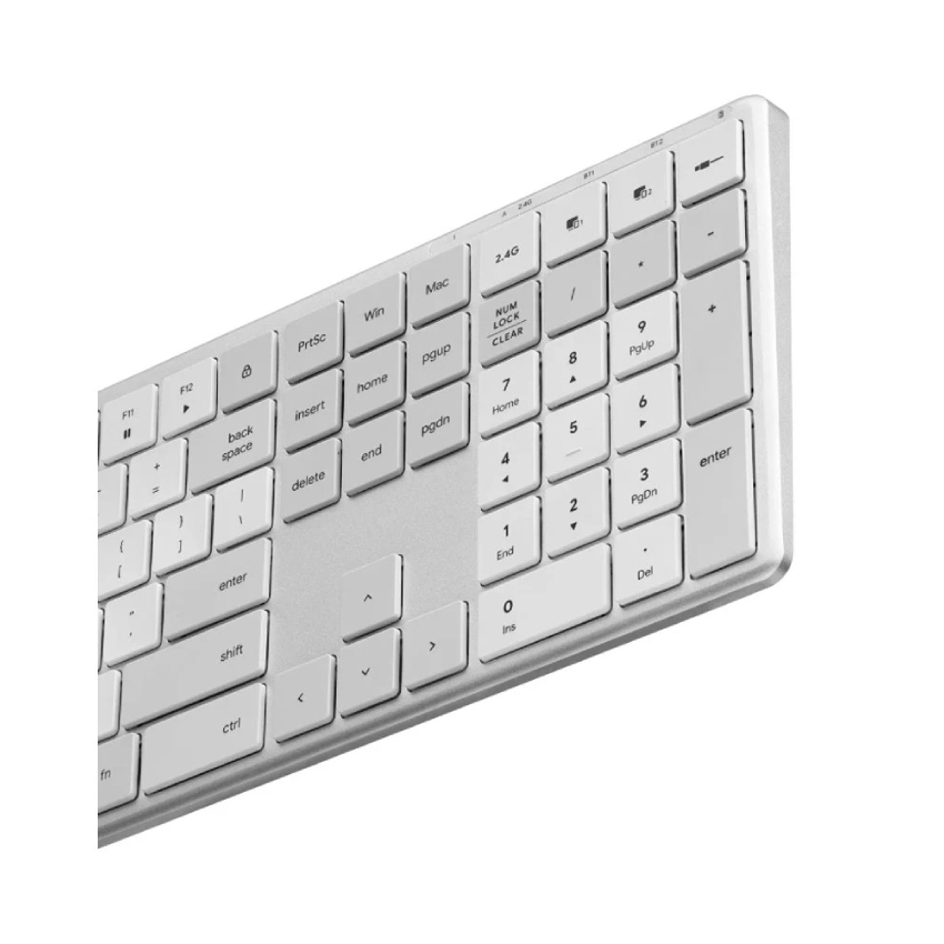 Bàn phím không dây HyperWork HyperOne Gen 3 Plus HPW-KB1-G3.PLUS-WHT Trắng - Hình 4