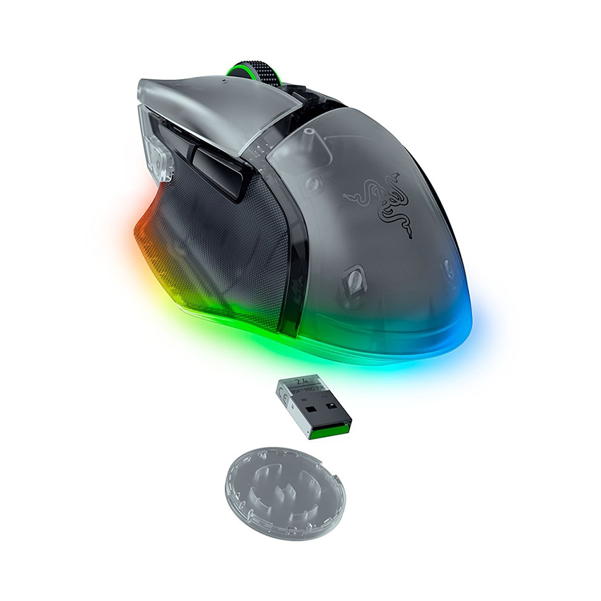 Chuột Razer Basilisk V3 Pro 35K - Phantom White Edition 1