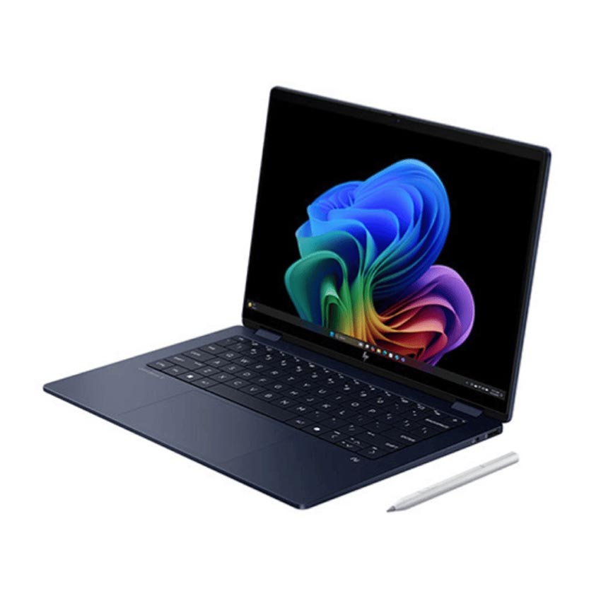 Laptop HP OmniBook X Flip 14-fk0082AU BZ7N8PA (AI 7 350/32GB RAM/1TB SSD/14 2K Cảm ứng/Win11&OfficeHS24+365/Bạc) 1